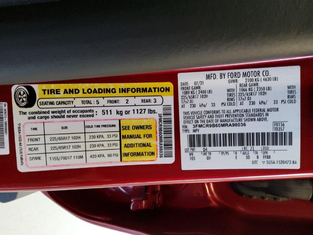 Used 2021 Red Ford Big Bend image 20