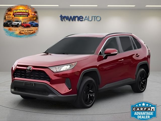 Used 2020 Red Toyota LE image 1