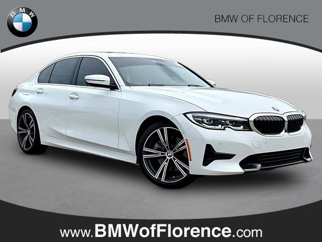 Used 2021 White BMW 330i image 1