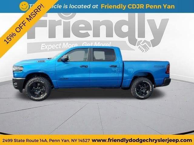New 2026 Hydro Blue Pearlcoat RAM Warlock image 2