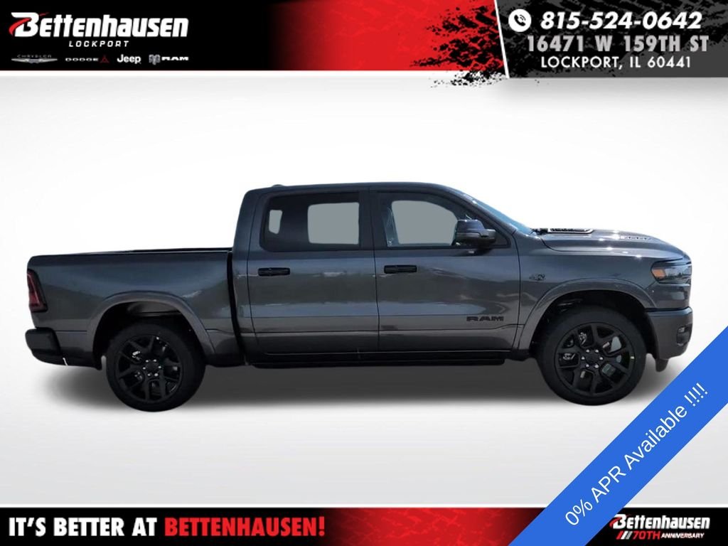New 2027 Granite Crystal Metallic Clear-Coat Exterior Paint RAM Laramie image 3
