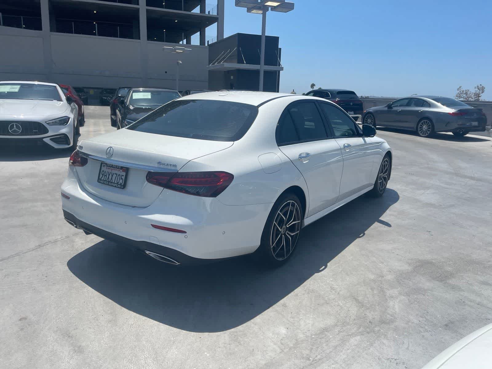 Certified Used 2023 Polar White Mercedes-Benz E 350 image 3