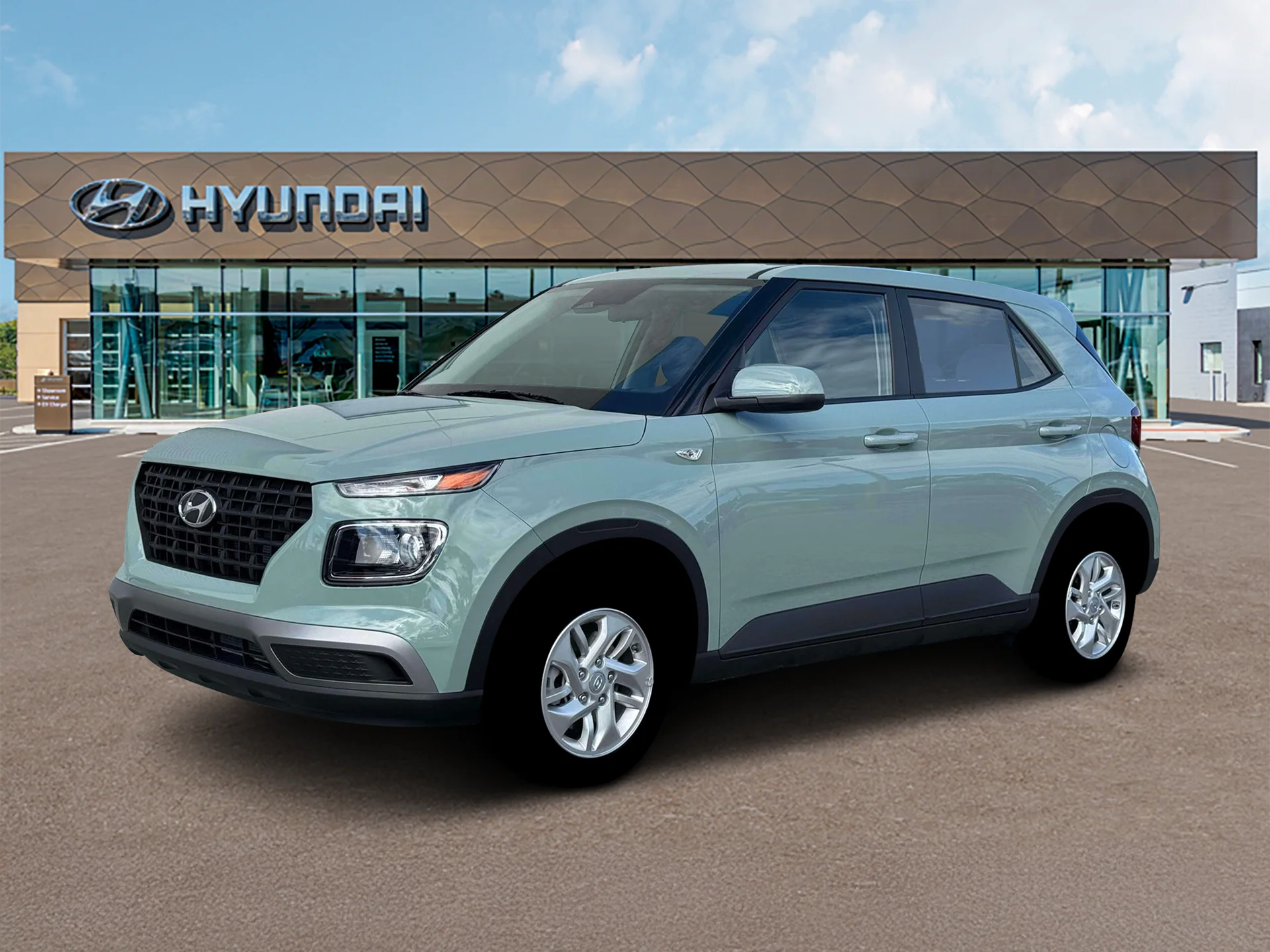 New 2026 Green Hyundai SE image 2