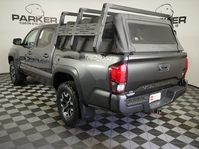 Used 2018 Magnetic Gray Metallic Toyota Double Cab TRD Off-Road w/ Technology Pkg image 7