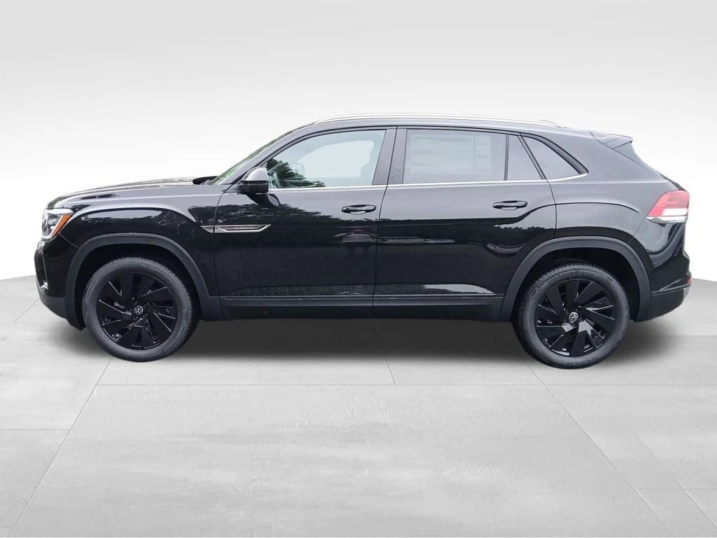 New 2026 Black Volkswagen SE w/Technology image 2