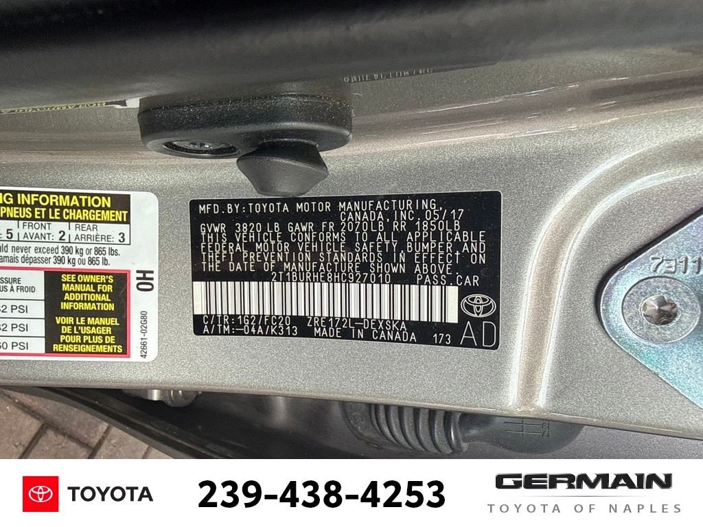 Used 2017 Gray Toyota SE image 23