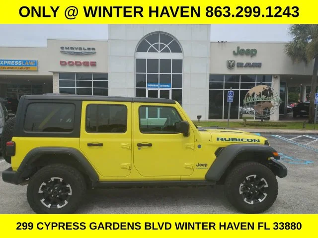 Used 2024  Jeep Rubicon 4xe image 1