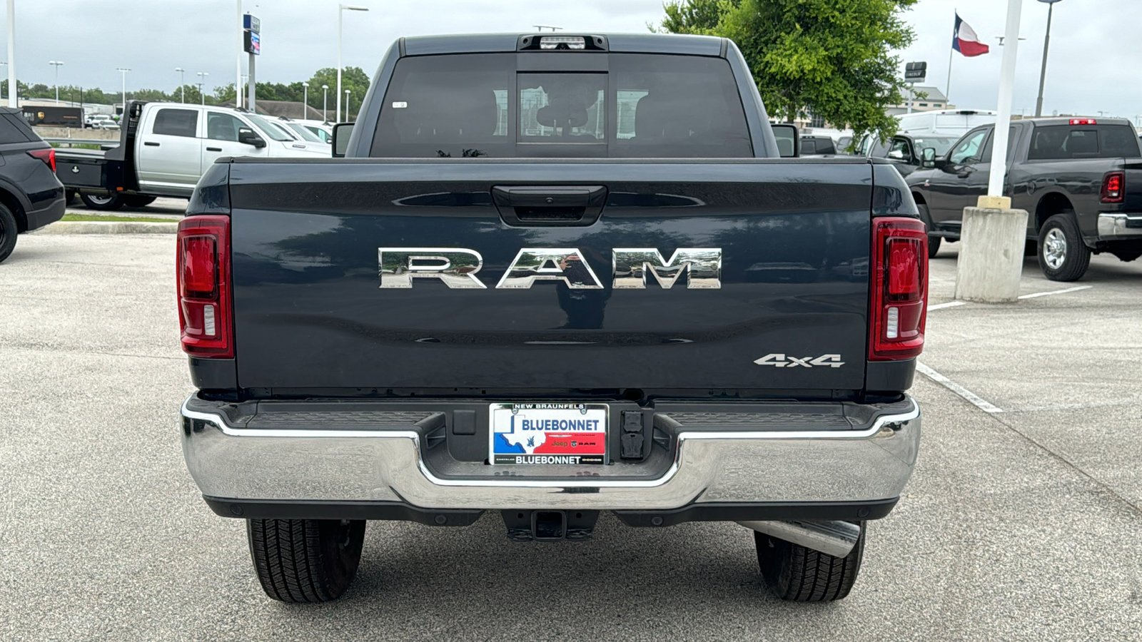 New 2026 Forged Blue Metallic Exterior Paint RAM Tradesman image 6