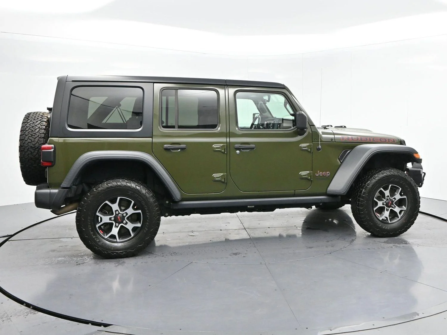 Used 2021 Sarge Green Clearcoat Jeep Unlimited Rubicon image 7