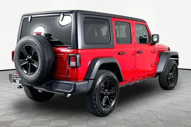 Used 2022 Red Jeep Unlimited Sport Altitude image 6