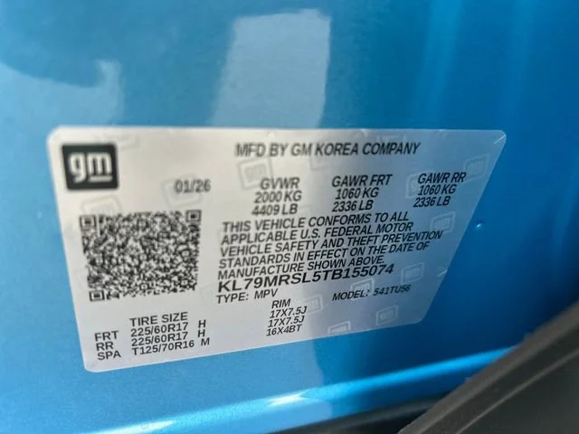 New 2026 Marina Blue Metallic Chevrolet LT image 30