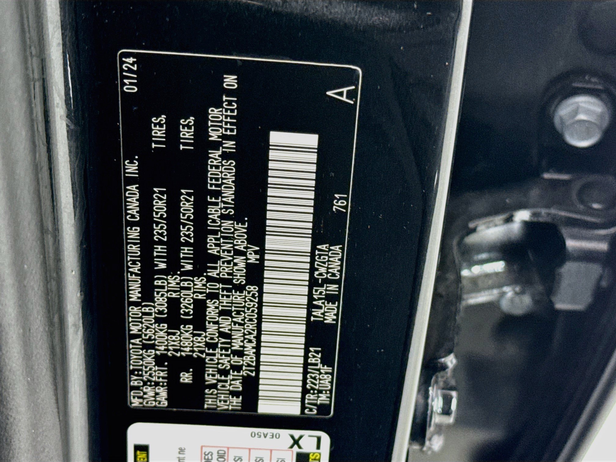 Certified Used 2024 Caviar Lexus 350 Premium Plus image 30