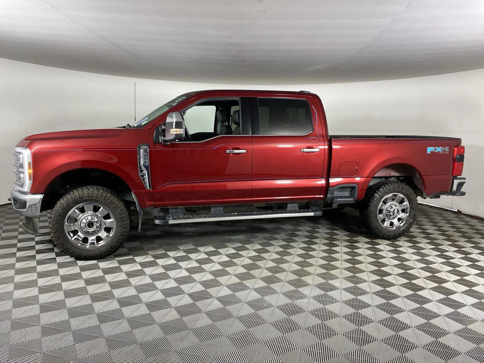 Used 2026 Ruby Red Metallic Tinted Clearcoat Ford Lariat image 4