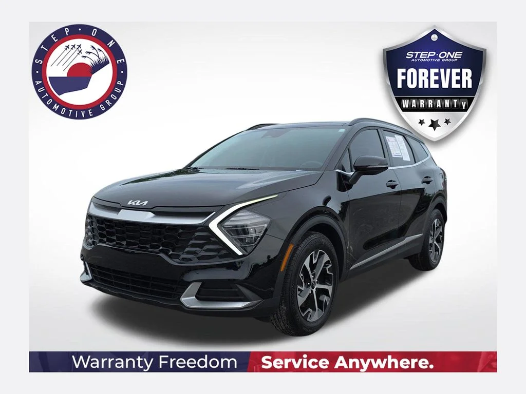 Used 2025 Black Kia EX image 1