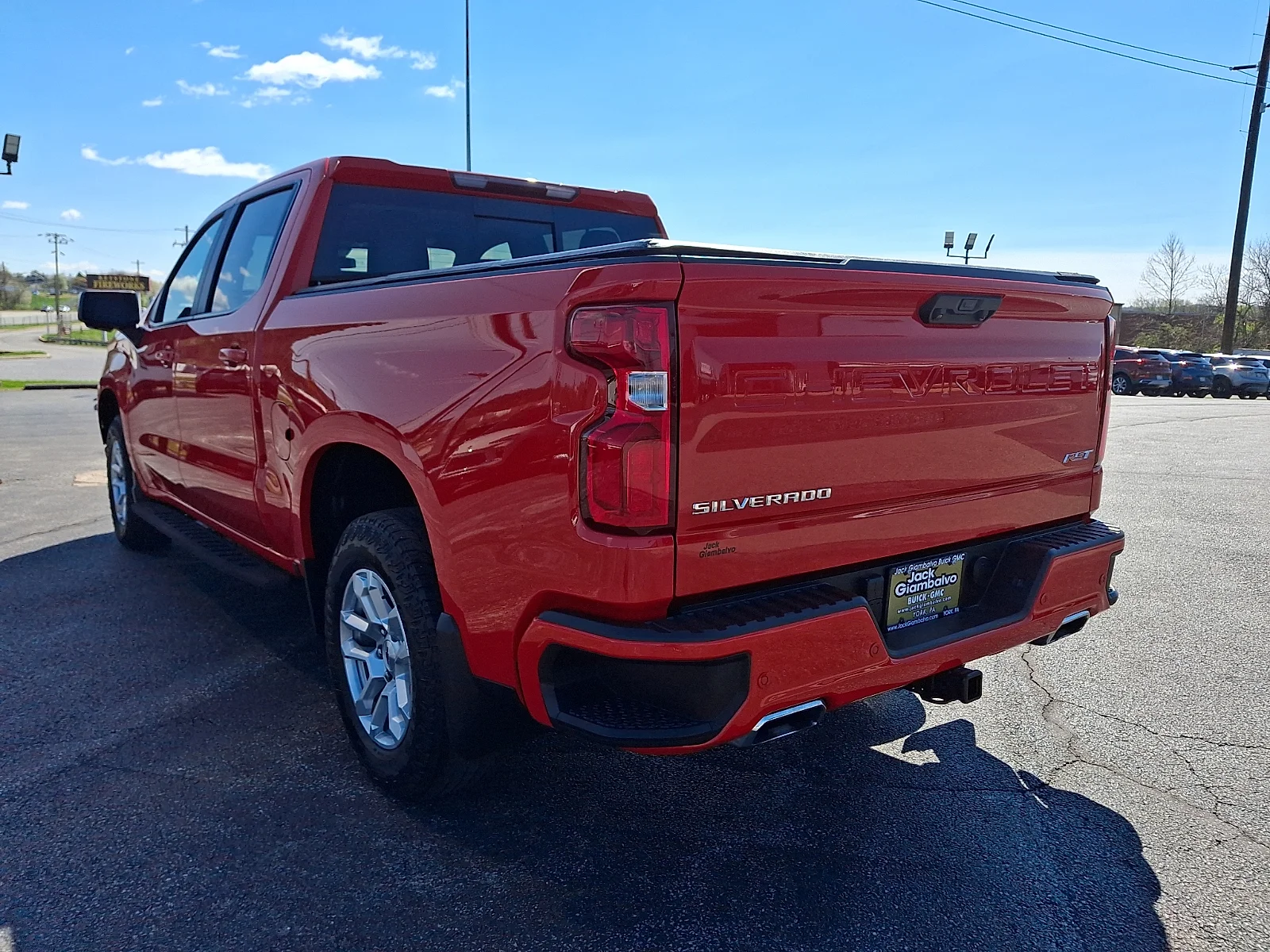 Used 2023 Red Hot - G7C Chevrolet 4WD Crew Cab Short Bed RST image 6