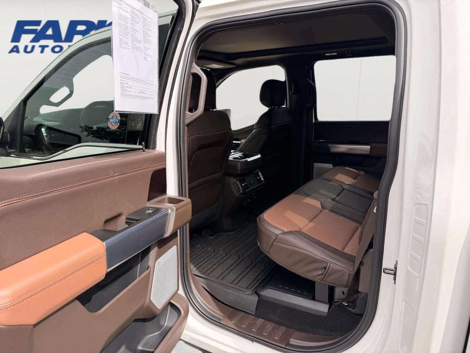 Used 2025 Star White Metallic Tri-Coat/Marsh Gray Ford King Ranch image 10