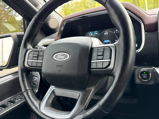 Used 2021 Agate Black Metallic Ford Lariat image 13