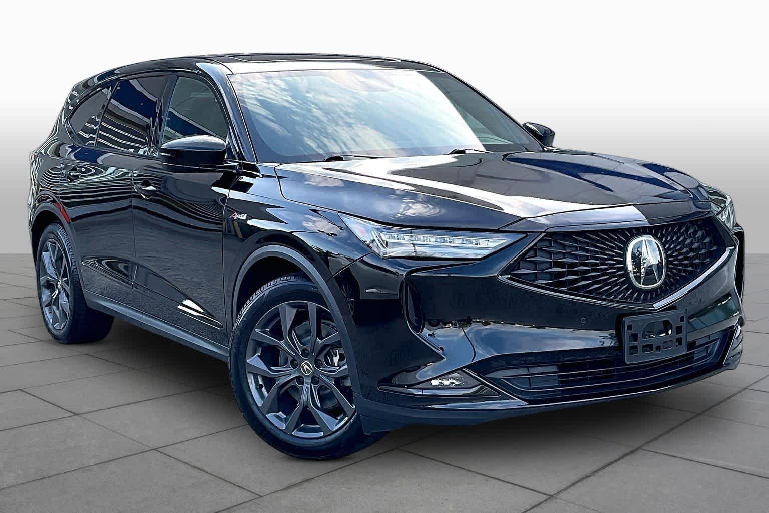 Used 2023 Majestic Black Pearl Acura w/A-Spec Package image 3