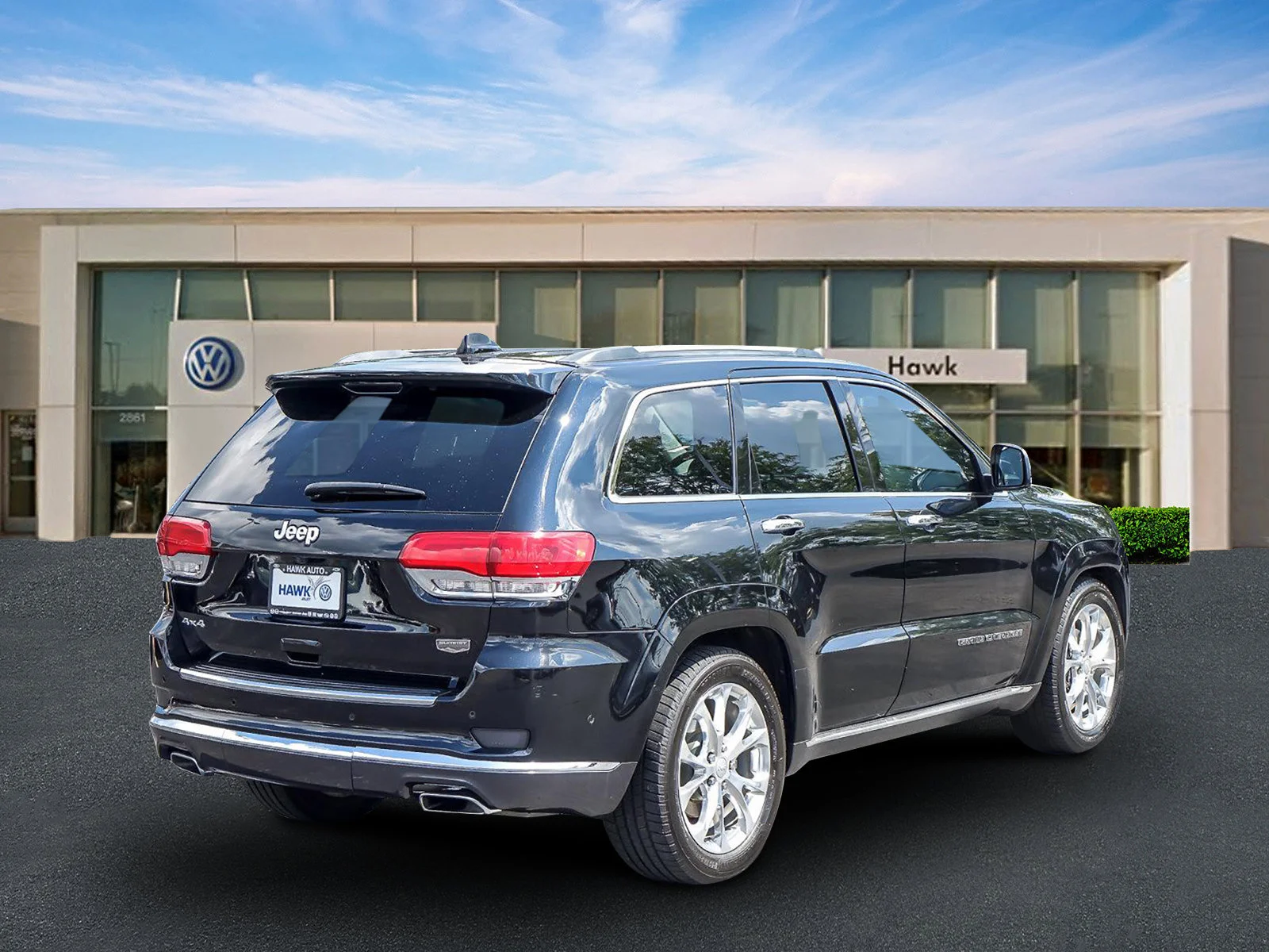 Used 2020 Diamond Black Crystal Pearlcoat Jeep Summit image 6