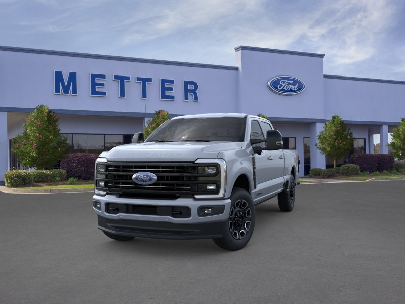 New 2026 Glacier Gray Metallic Tri-Coat Ford F-250® Platinum® image 2