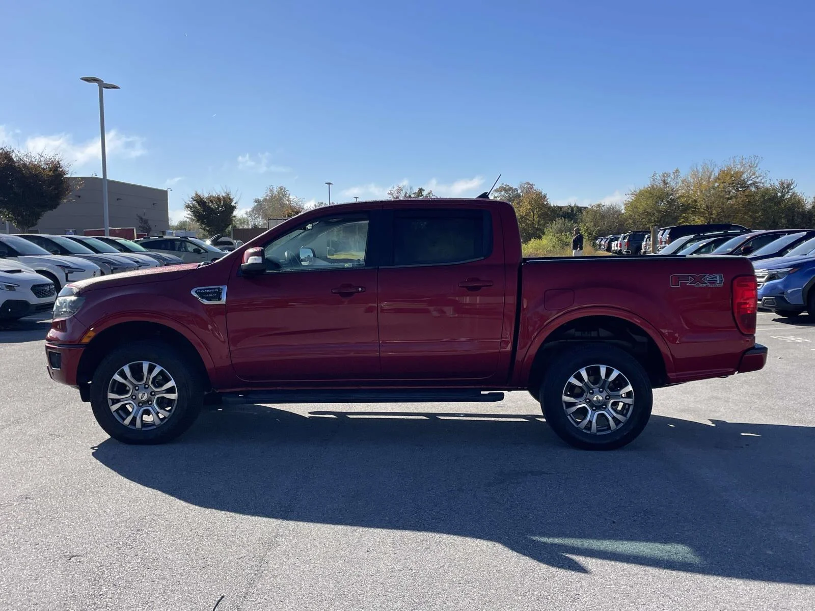 Used 2020 Rapid Red Metallic Tinted Clearcoat Ford LARIAT image 25