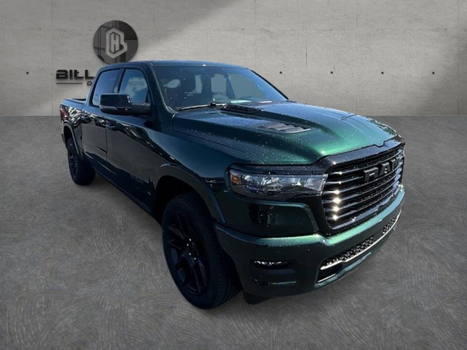 New 2026 Serrano-Green Metallic Exterior Paint RAM Laramie image 3