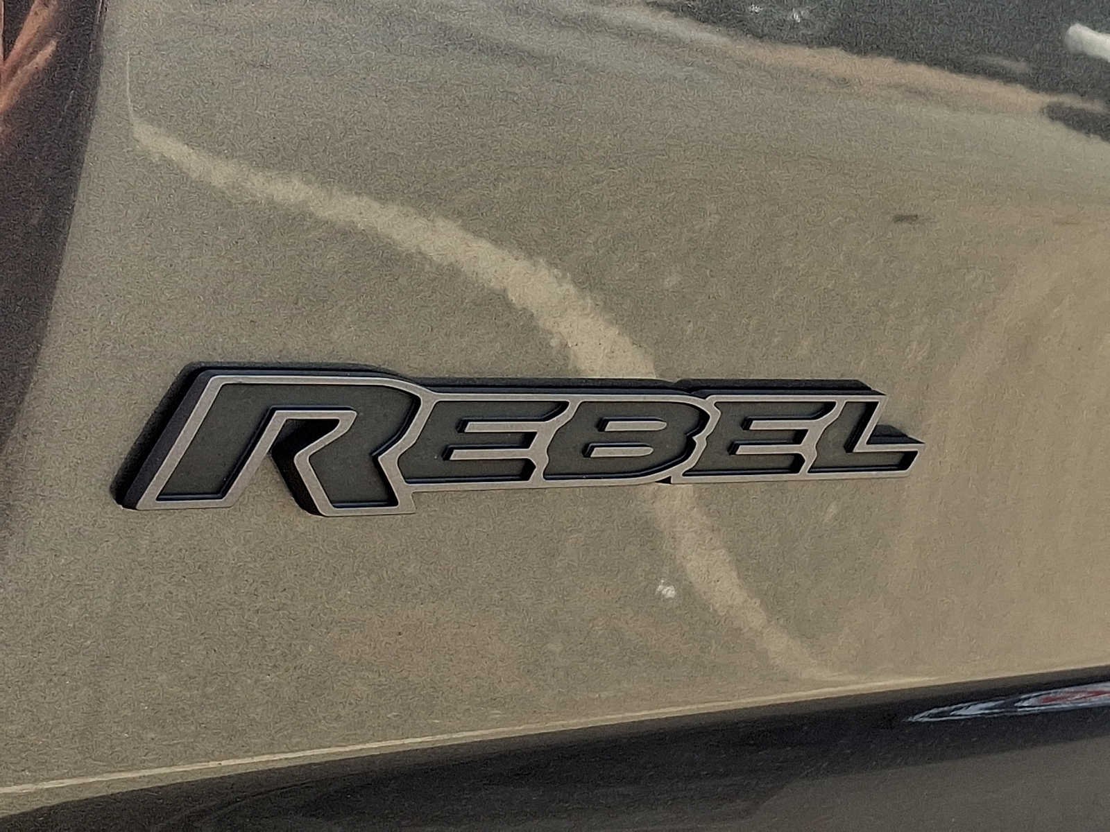 Used 2019 Granite Crystal Metallic Clearcoat Ram Rebel image 7