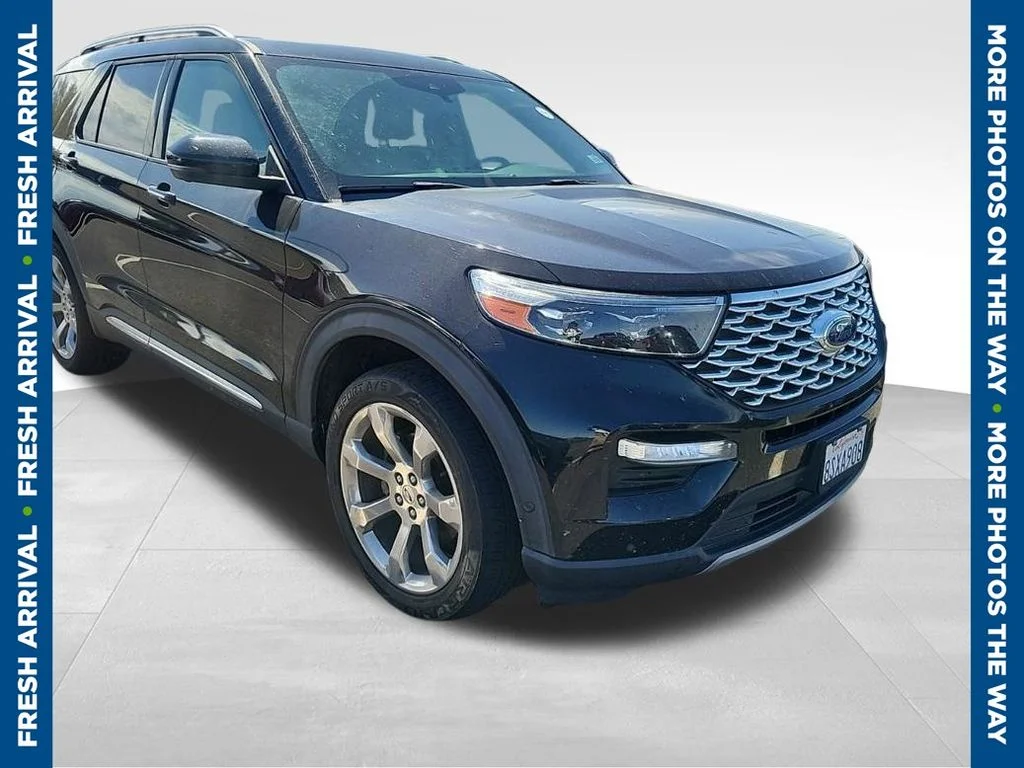 Used 2020 Black Ford Platinum image 1