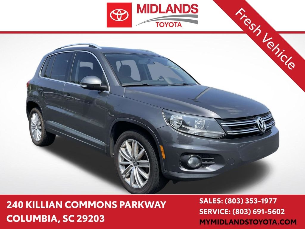 Used 2015 Gray Volkswagen SEL image 1