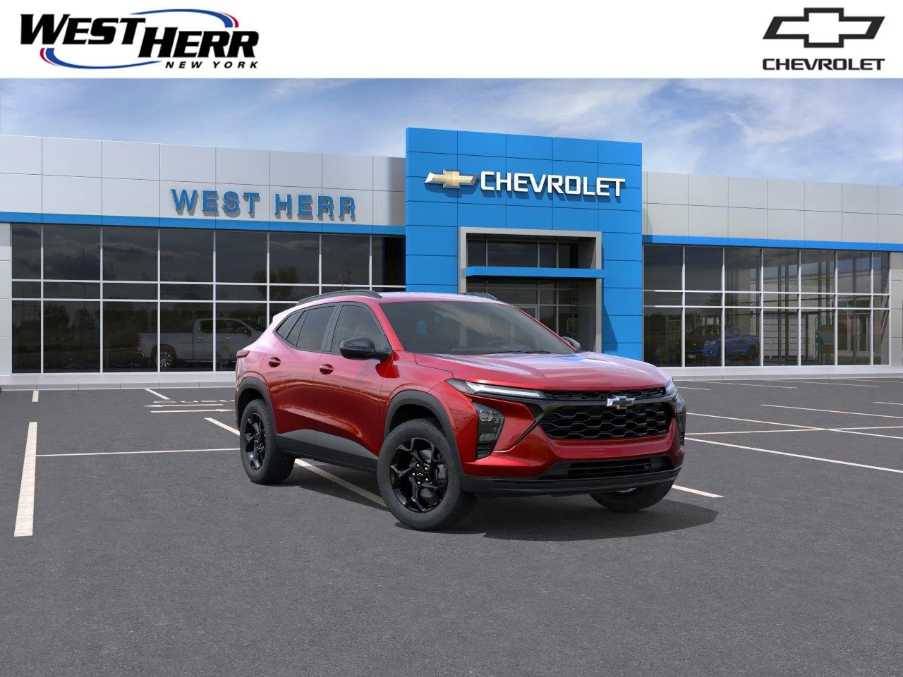 New 2026 Apex Red Chevrolet LT image 1