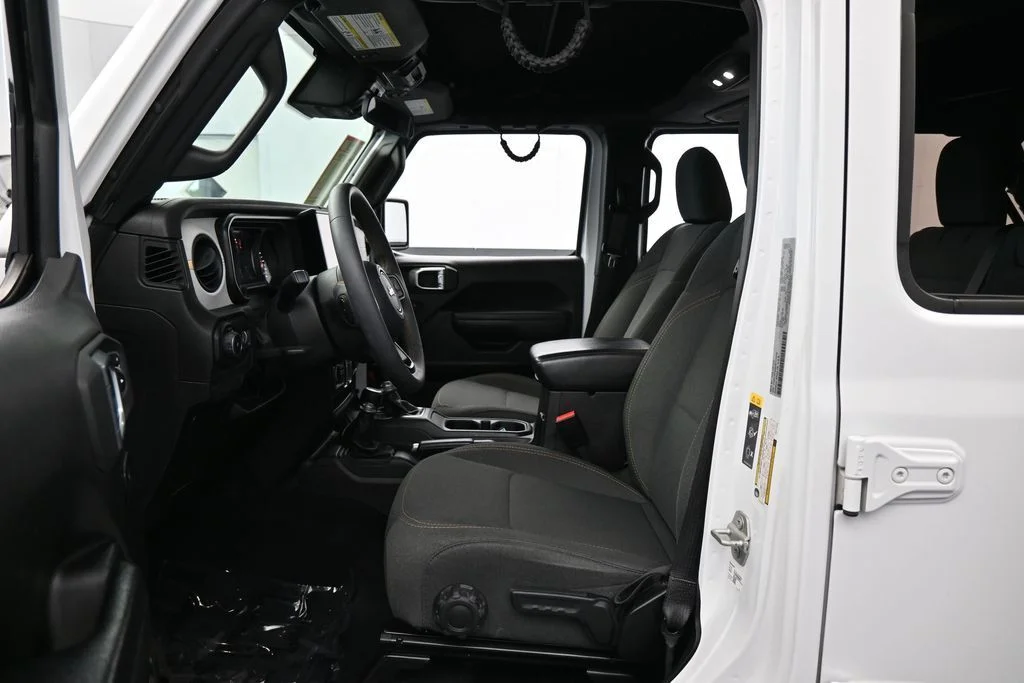 Used 2024 Bright White Clearcoat Jeep Sport S image 11