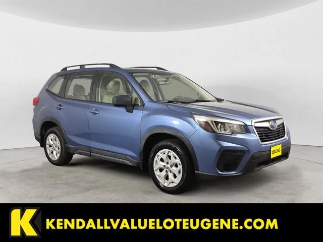 Used 2020 Blue Subaru Base image 3