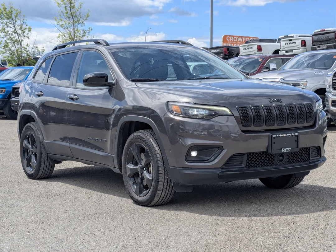 Certified Used 2023 Grey Jeep Altitude - - 4x4 - 8.4 Uconnect NAV - Premium Leather - Heated Seats & Wheel & More! image 2