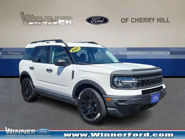 Certified Used 2021 Oxford White Ford Base image 1