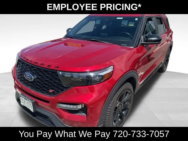 Used 2020 Red Ford ST image 1
