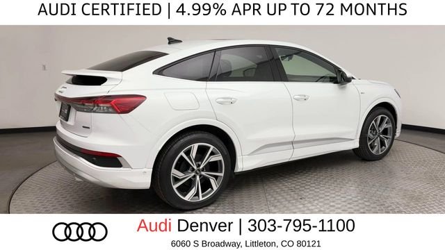 Used 2024 Audi Q4 Sportback e-tron Prestige with VIN WA14UBFZ6RP083469 for sale in Littleton, CO