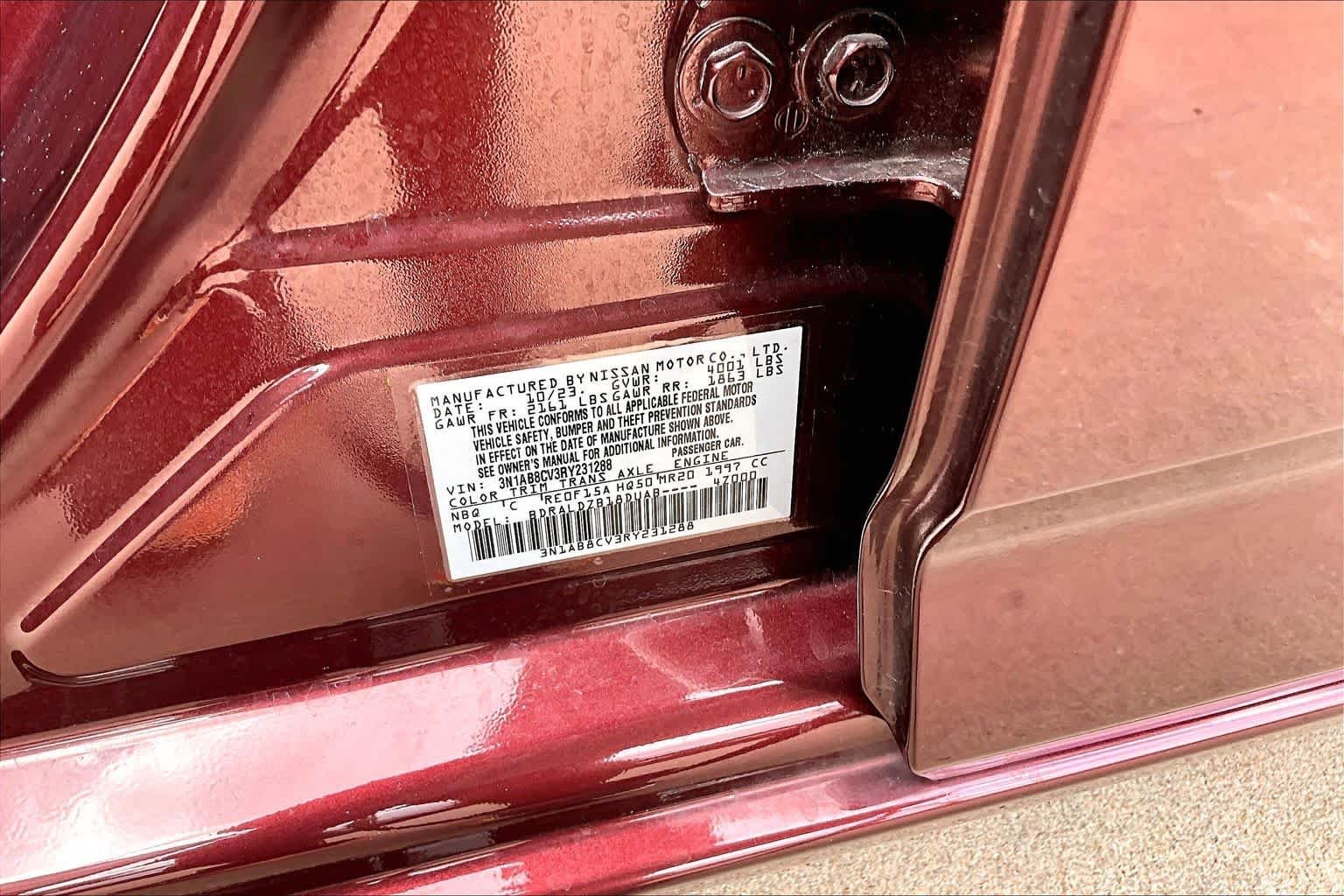 Used 2024 Rosewood Metallic Nissan SV image 35