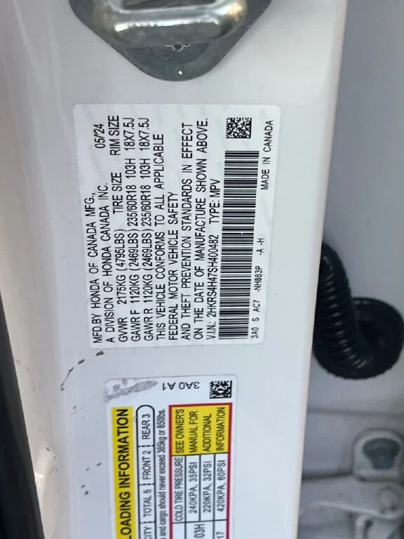 Certified Used 2025 Platinum White Pearl Honda EX image 37