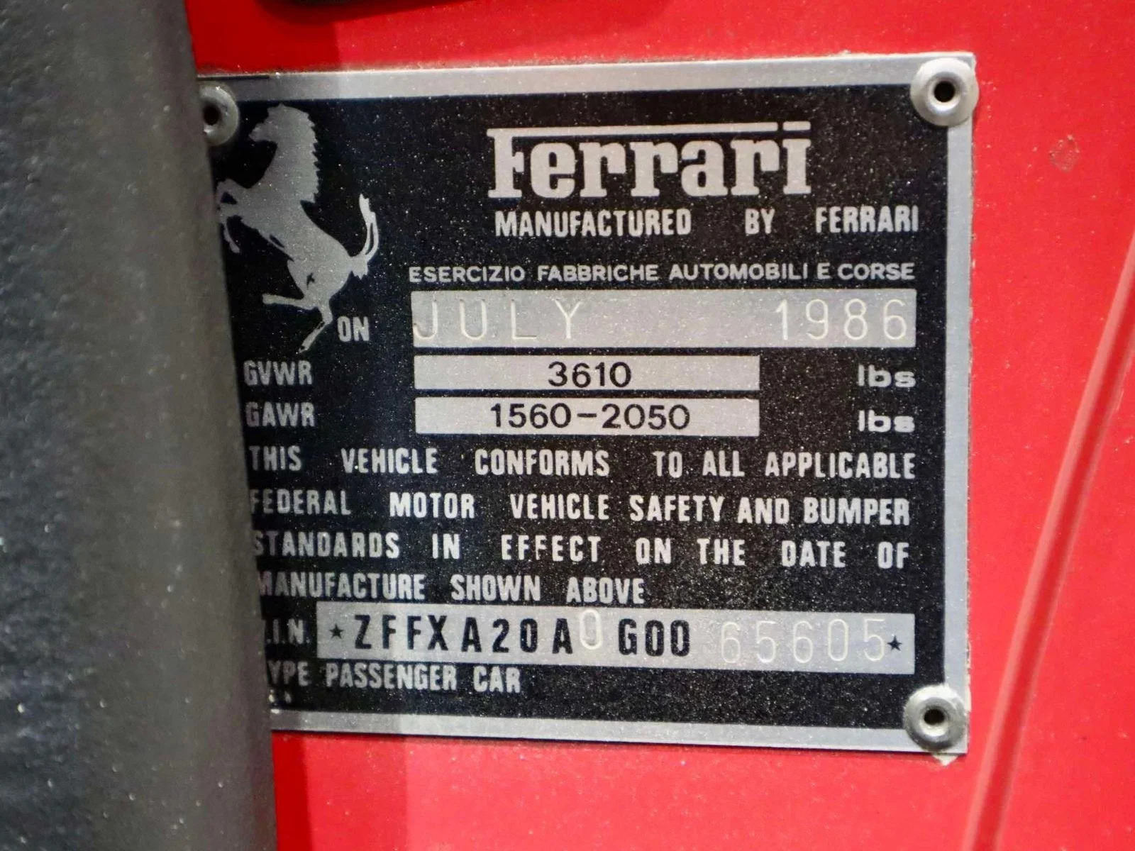 Used 1986  Ferrari  image 46