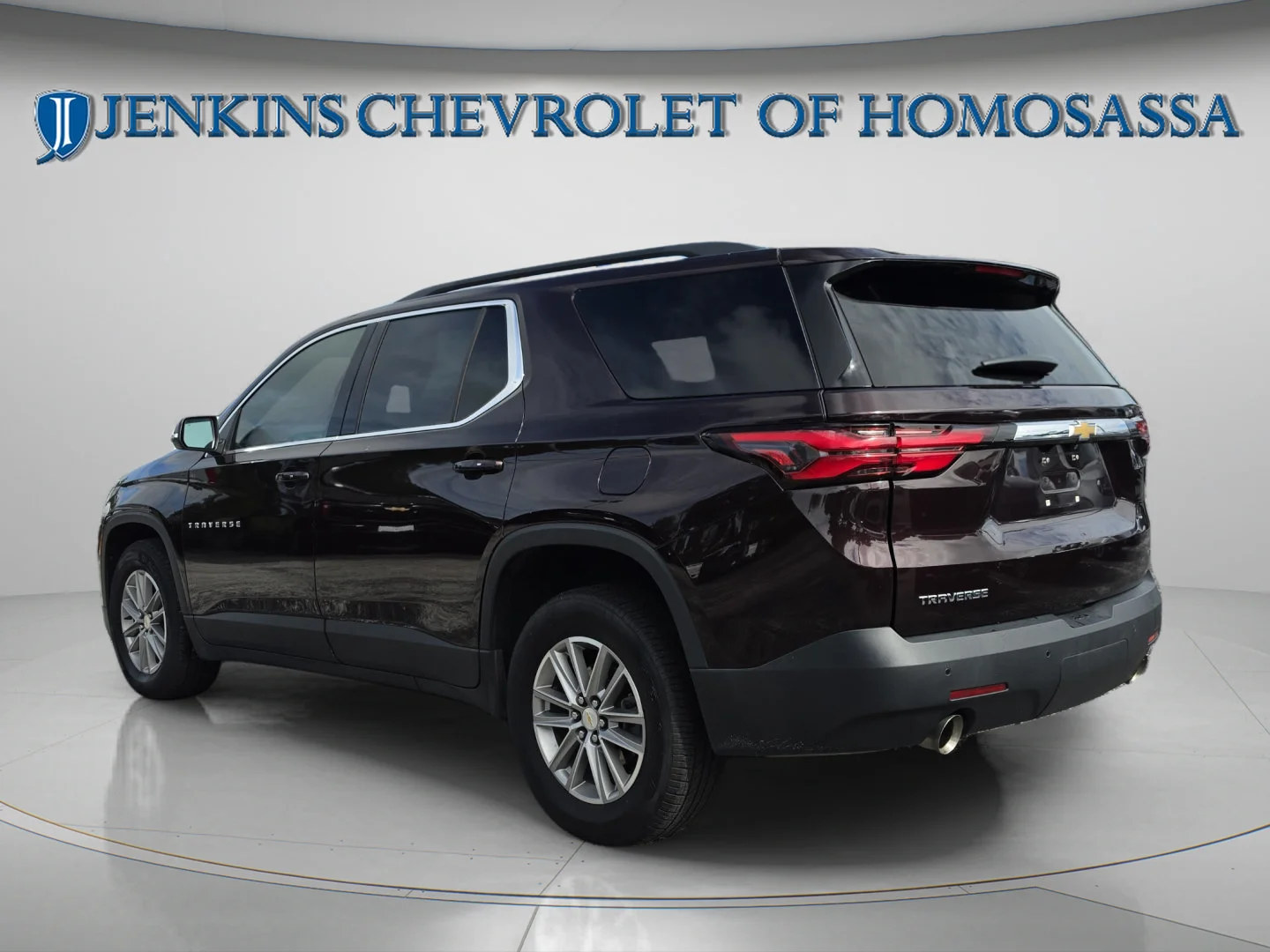 Used 2022 Black Cherry Metallic Chevrolet LT Leather image 7