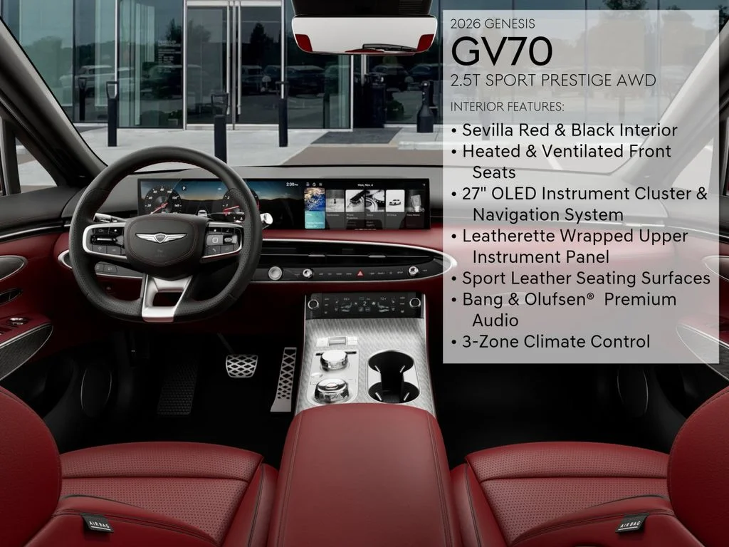 New 2026 Mauna Red Genesis 2.5T Sport Prestige image 17