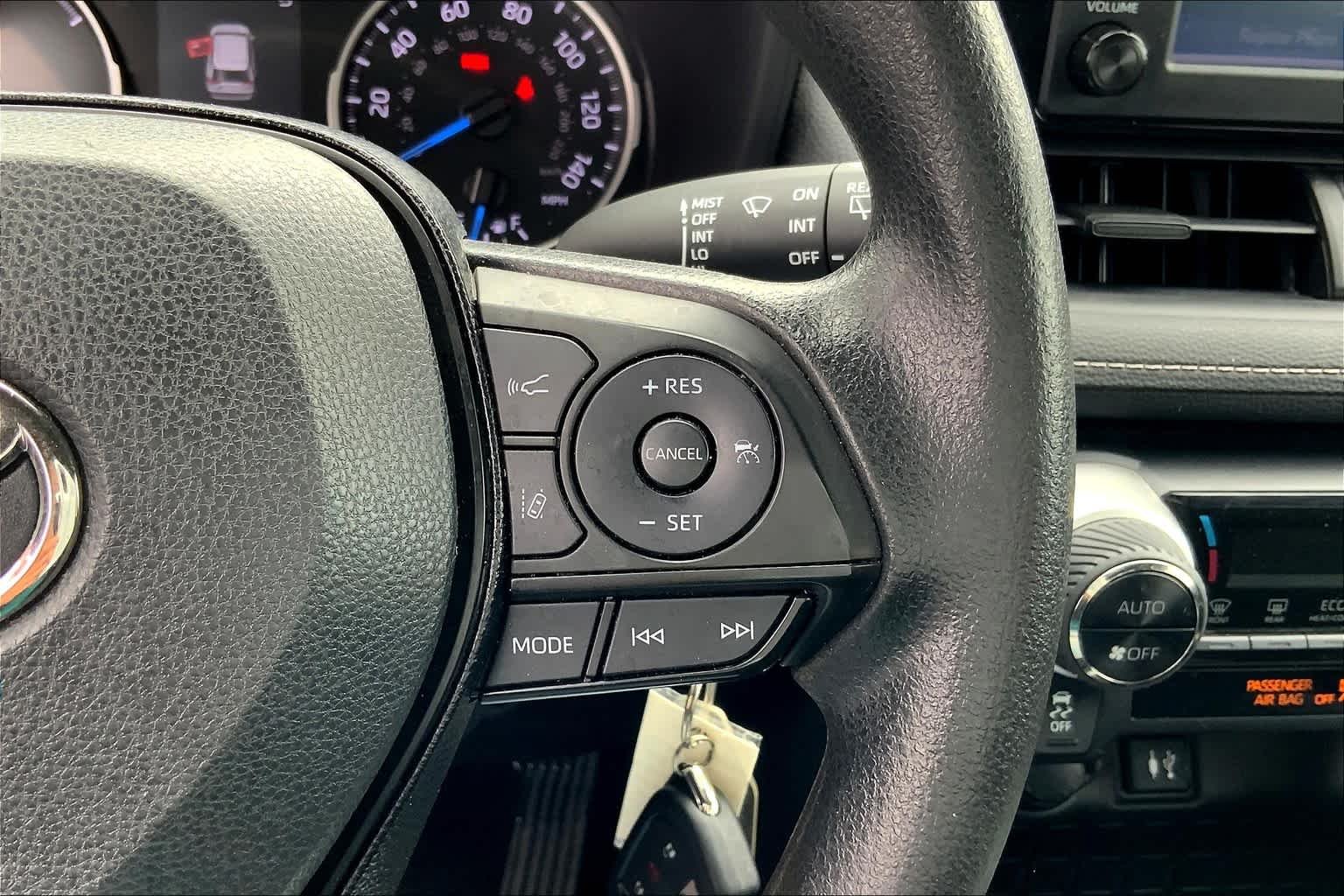 Used 2019 Magnetic Gray Metallic Toyota Hybrid LE image 24