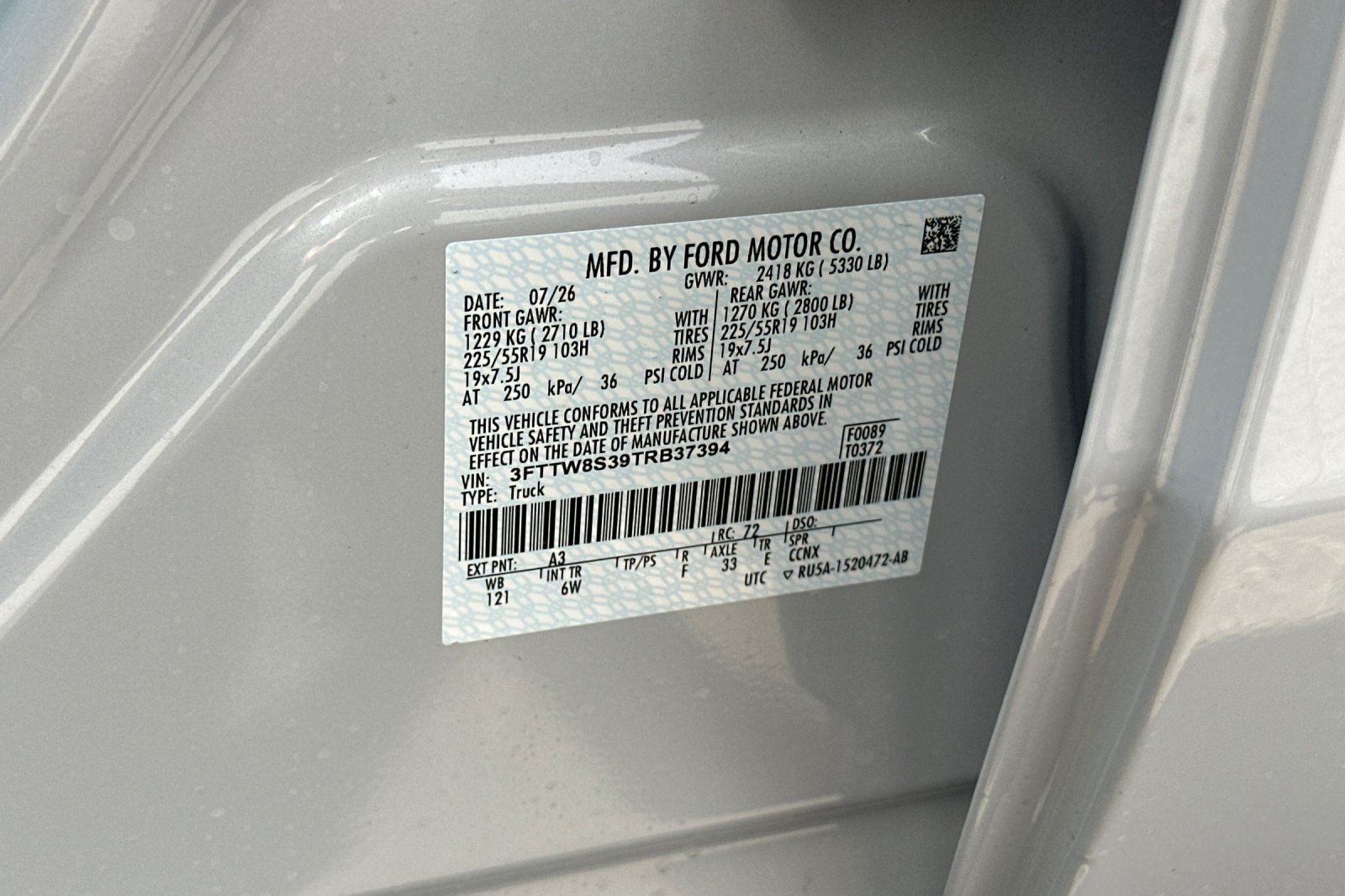 New 2026 White Ford Lariat image 25