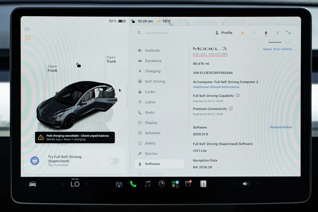 Used 2023 Gray Tesla Performance image 15