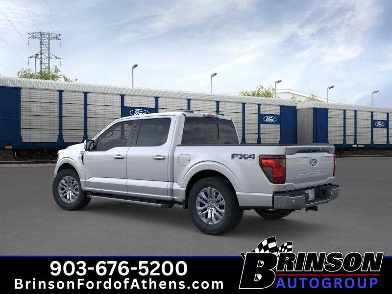 New 2026 Iconic Silver Metallic Ford XLT image 4