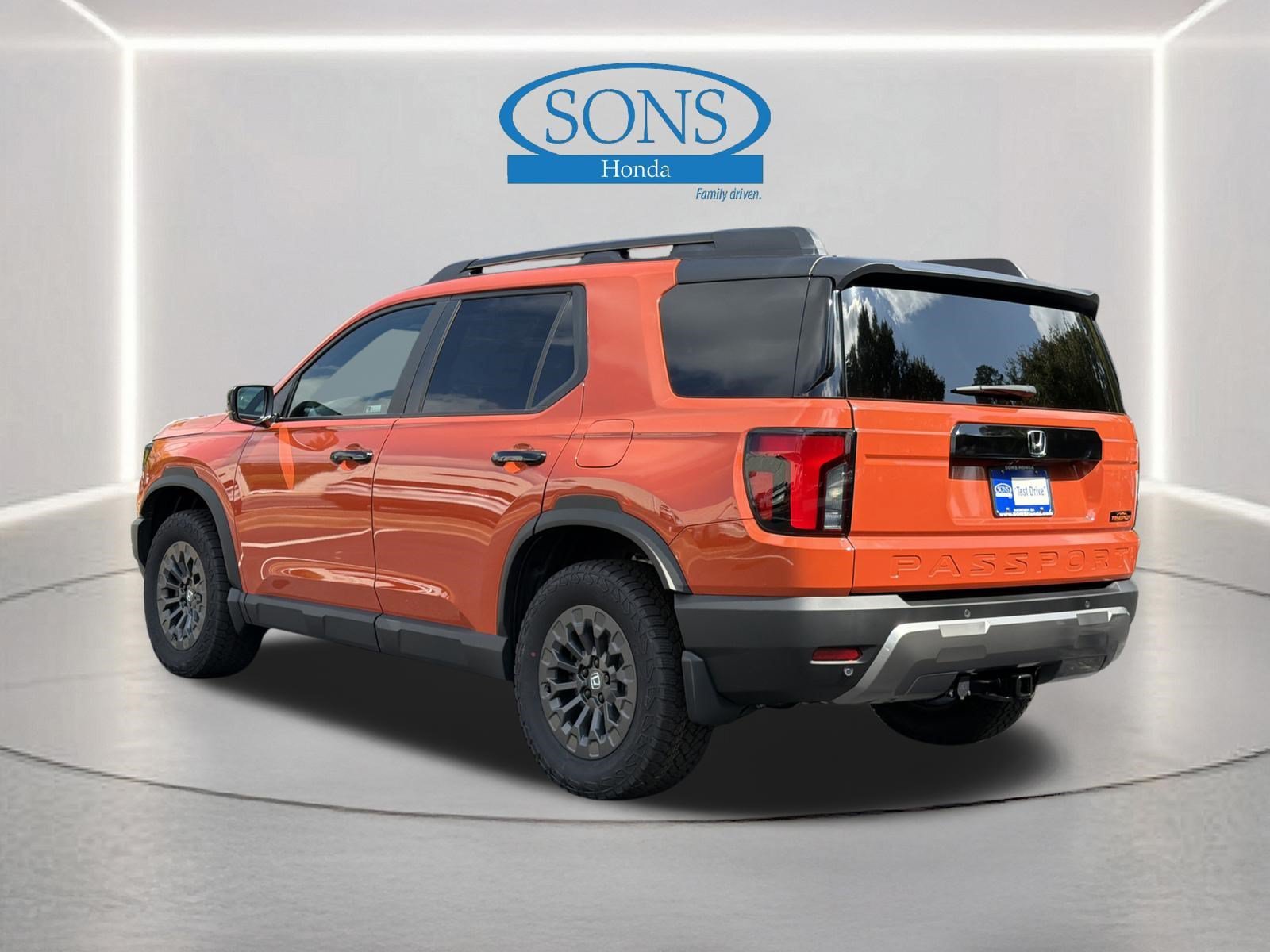 New 2026 Sunset Orange Honda TrailSport image 24