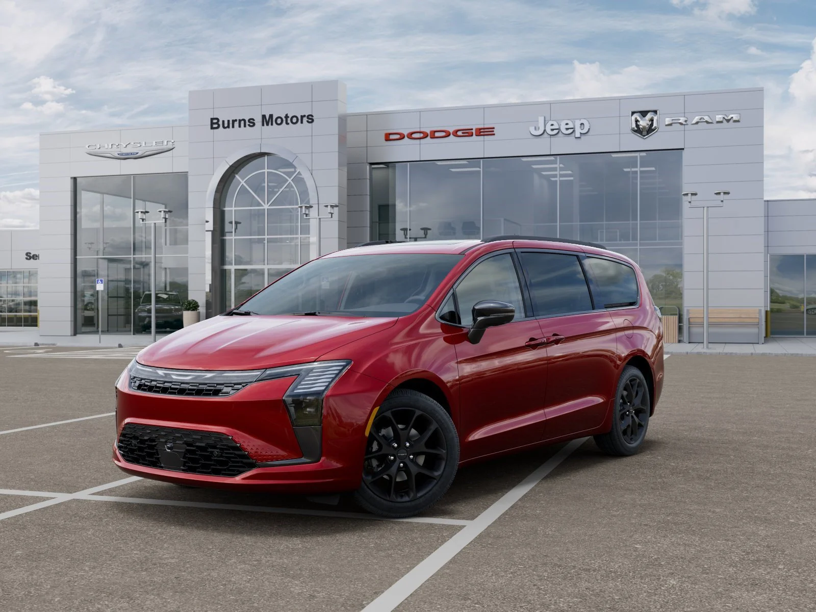 New 2027 Red Hot Pearl-Coat Exterior Paint Chrysler Limited S image 1