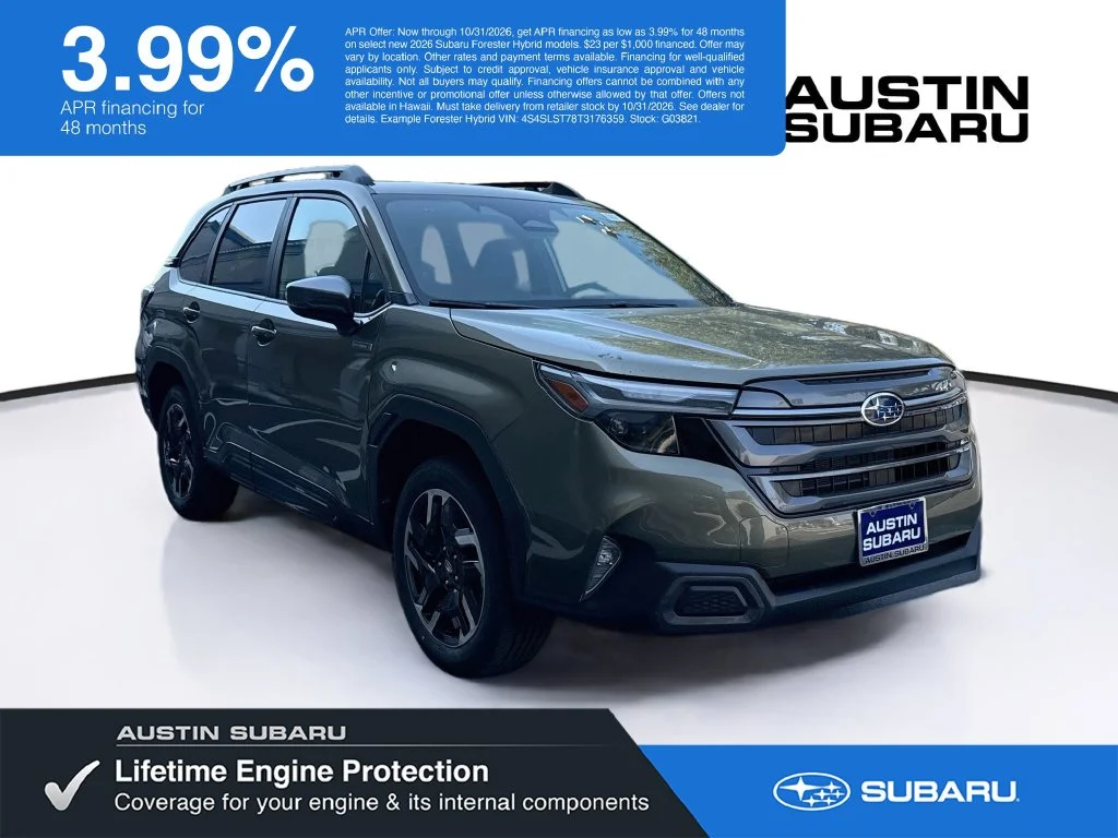 New 2026 Green Subaru Limited Hybrid image 1