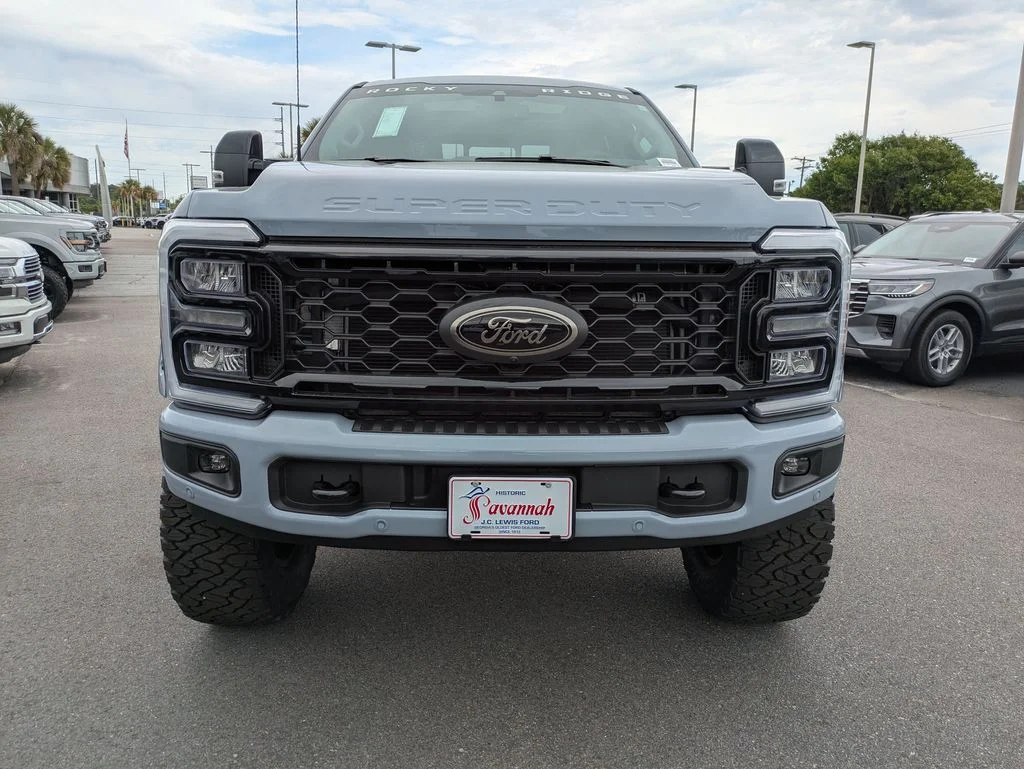New 2026 Glacier Gray Metallic Tri-Coat Ford Lariat image 9