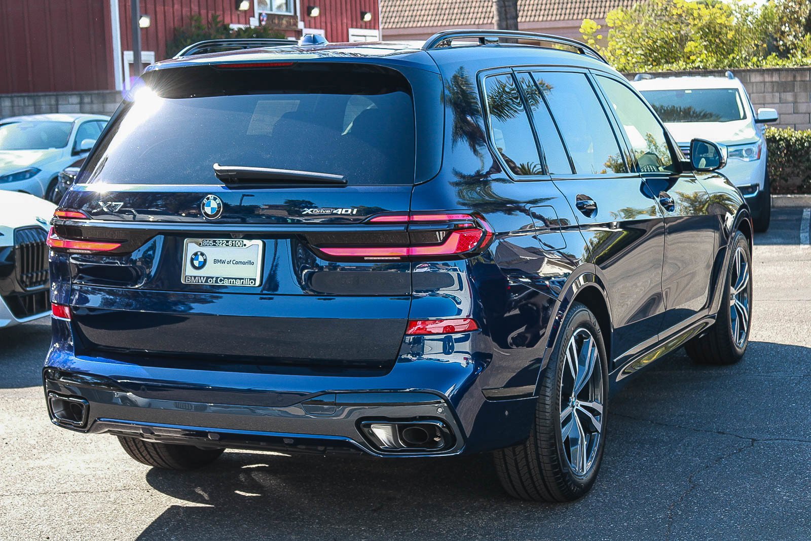 New 2027 Tanzanite Blue II Metallic BMW xDrive40i image 6